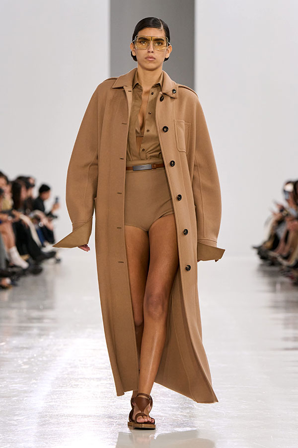 Runway coat store